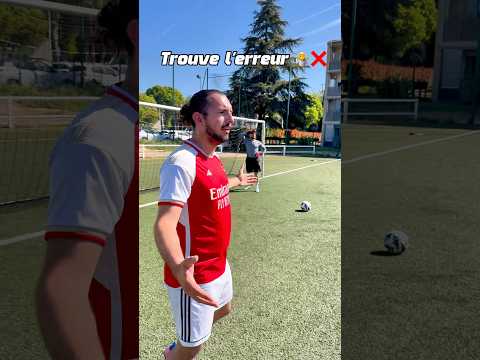 T’a trouvé l’erreur 🤔❌ #erreur #football