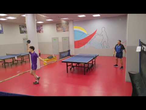 гр. I ф. Дылыков Е. - Ларин Е. турнир по настольному теннису в ТТКЛУБ 29.12.19