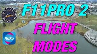 Ruko F11PRO 2 - Flight Testing Waypoints, Orbit, and GPS Follow Flight Modes