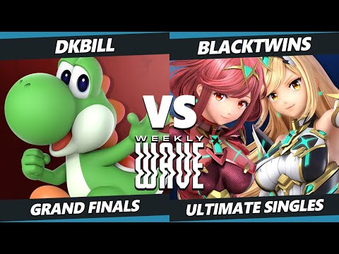 Weekly Wave 22 GRAND FINALS - DKbill (Yoshi) Vs. Blacktwins (Pyra Mythra) SSBU Ultimate Tournament