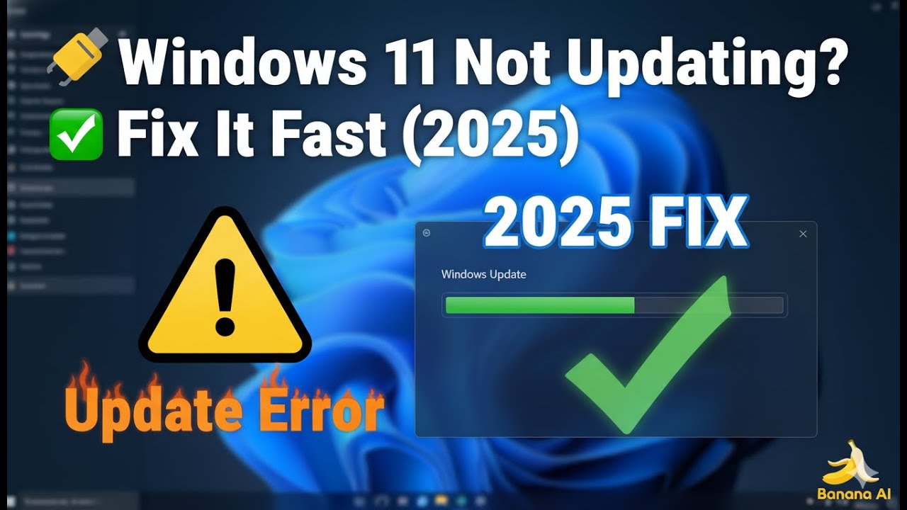 How to Fix Any Windows 11 Update Problem Instantly (No Reinstall Needed)