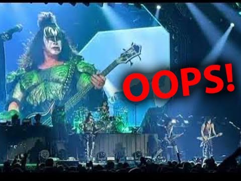 KISS Backing Tracks Xposed in Belgium Again : June 2023 End of the Road Farewell Tour Live