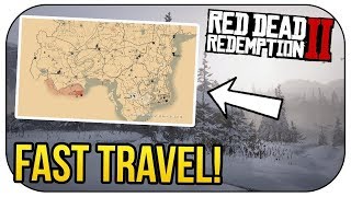 How to fast travel on Red Dead Redemption 2 online.
