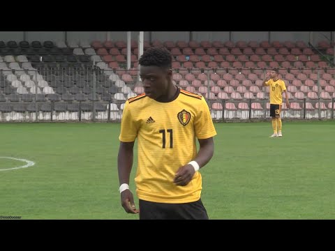 Jérémy Doku vs England U17 Friendly (11/09/2018)