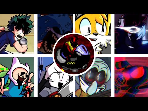 PREY BUT EVERY TURN DIFFERENT CHARACTER SING IT | FRIDAY NIGHT FUNKIN | Vs Furnace y Starved Eggman