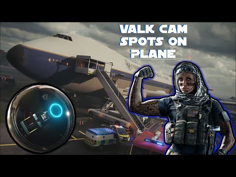 Valkyrie Camera Spots on Presidential Plane