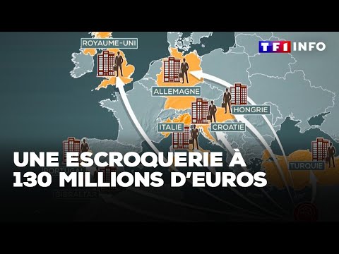Une escroquerie à 130 millions d'euros｜TF1 INFO