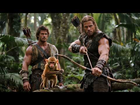 【4K】2025 Action movie: Mercenaries Slayed Sacred Monkey. The Tribe’s Revenge Was Instant and Brutal!