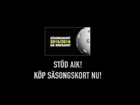 Stöd AIK INNEBANDY , köp säsongskort 2015-2016