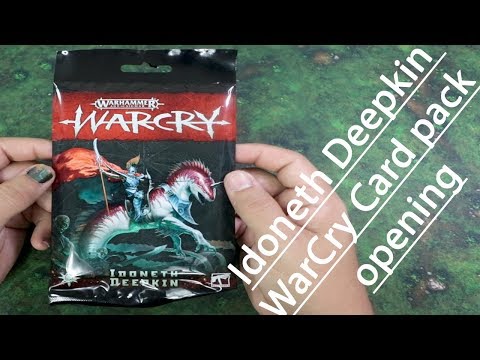 | Idoneth Deepkin | WarCry rules card pack opening |
