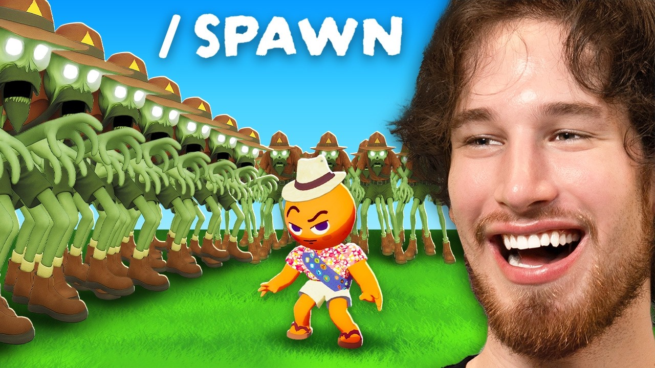 Using ADMIN COMMANDS To Troll My Friends on Peak!