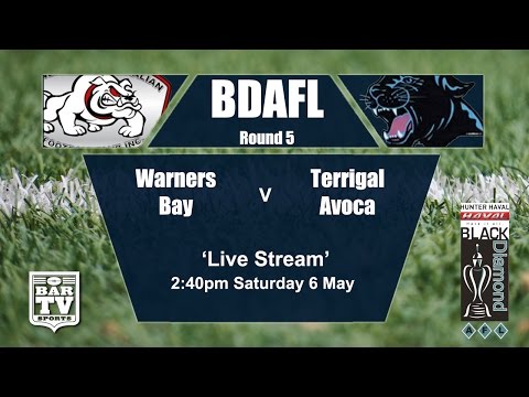 2017 Black Diamond AFL Round 5 Warners Bay v Terrigal Avoca