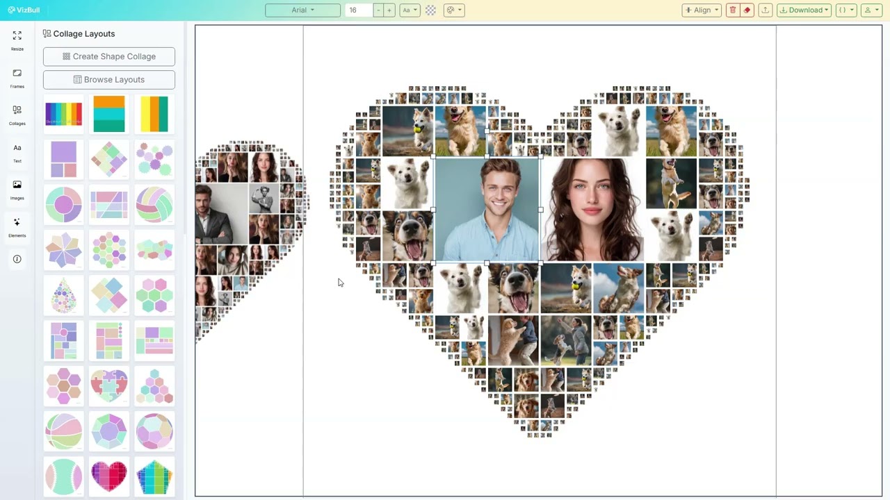 Collage Maker - Vizbull video preview