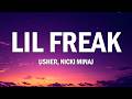 Usher Lil Freak Lyrics Ft Nicki Minaj