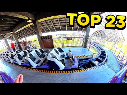 TOP 23 BEST ATTRACTIONS IN ENERGYLANDIA | 2025 EPIC SMOOTH POV RIDES