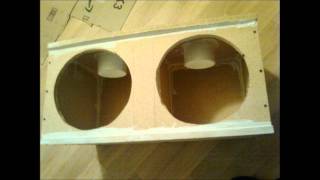 SUBWOOFER BOX 2 - 12 inch Ported ((( ArtMane 1st BUILD )))