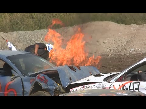 2014 Gander Demolition Derby - Small Car Survivor Heat