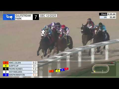 Gulfstream Park December 12, 2025 Race 7