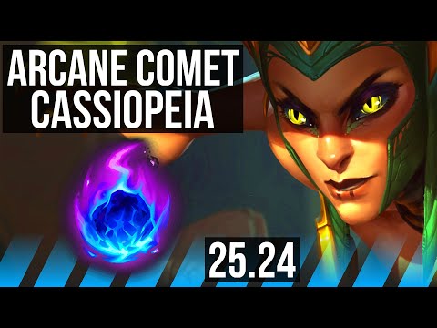 CASSIOPEIA vs IRELIA (MID) | Arcane Comet | KR Master | 25.24