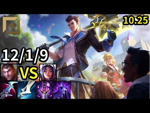 Jayce Top vs Irelia - KR Master | Patch 10.25