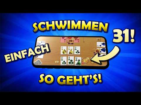 Spielregeln Schwimmen / Knack / Schnautz / Hosn Obe: Spielanleitung in 2 Minuten einfach erklärt