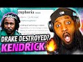 THE BOOGEYMAN CAME OUT TO PLAY Kendrick Lamar Euphoria Drake Diss REACTION