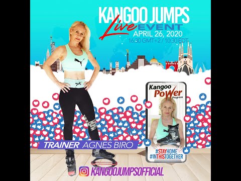 Kangoo Jumps® Live Event April 26, 2020 - Anges Biro Kangoo Power™