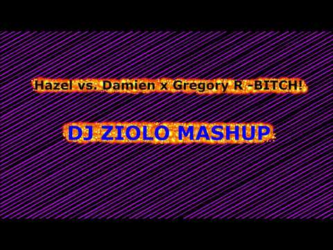 Hazel vs  Damien x Gregory R - BITCH!  (DJ ZIOLO MASHUP)