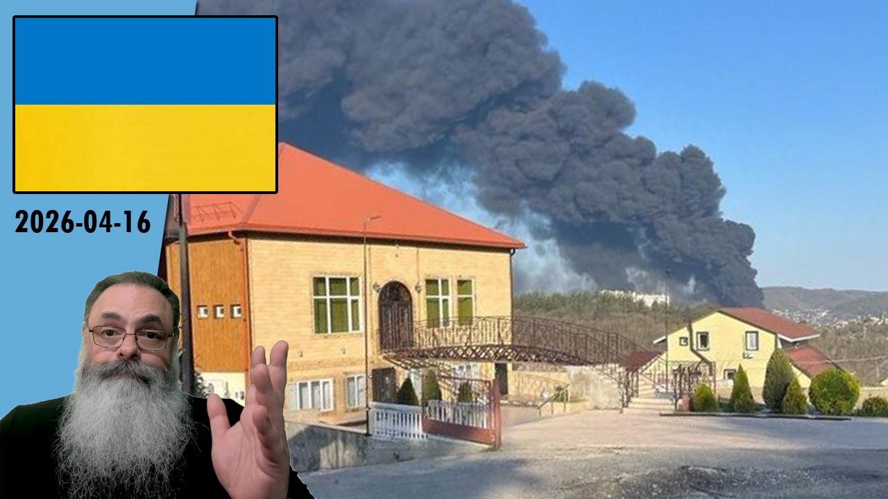 #Ucrânia 2026-04-16: RÚSSIA faz GRANDE ATAQUE contra KYIV e UCRÂNIA ataca PORTO de TUAPSE na RÚSSIA