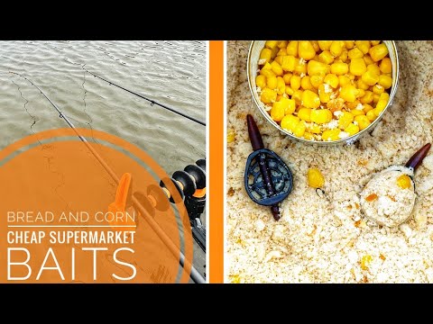 Method Feeder Fishing with SWEETCORN and BREAD | CHEAP Supermarket Baits