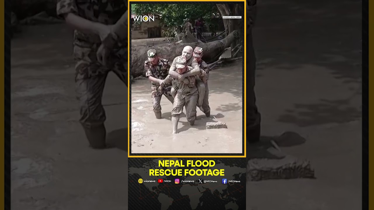 Nepal's Army Releases Rescue Footage After Deadly Flash Flood Disaster