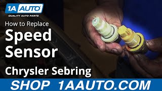 How to Replace Speed Sensor 96-09 Chrysler Sebring
