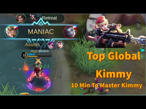 Mobile Legends | Deadliest Kimmy Maniac - Best Builds 2020 - R.I.P Savage | Smoker ML |