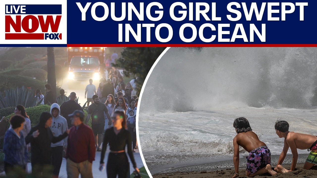 Search underway in CA for missing girl swept into ocean off Laguna Beach