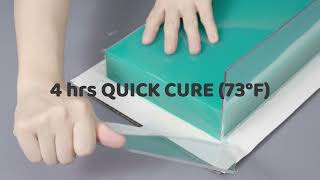 How to Make Large Flat Silicone Mold with BBDINO SUPER ELASTIC Silicone | Plus Plaster Pouring