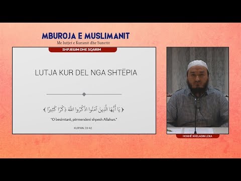 016.Lutja kur del nga shtëpia - Hoxhë Xheladin Leka