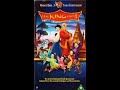 Opening To The King And I UK VHS 1999