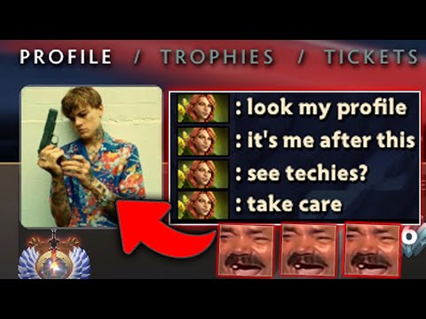 How real man techies Bully 7000MMR!! WTF How to scary people in real life??