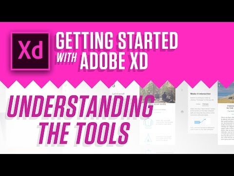 Getting Started With Adobe XD – Understanding the tools