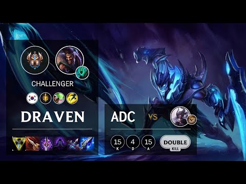 Draven ADC vs Syndra - KR Challenger Patch 10.13