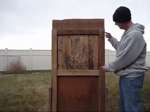 Cheap and Easy Homemade Knife Throwing Target