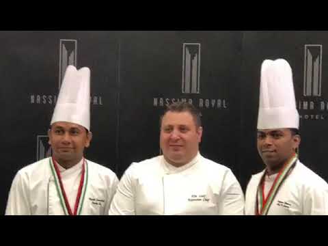 Culinary competition Dubai BY MALITH SOMATHILAKE