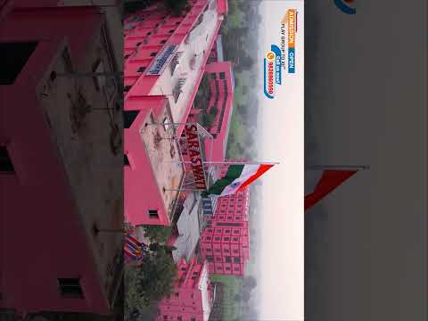 Saraswati school drone video #shorts #virlshort #school #svm #education #hostel #addmission #cbse