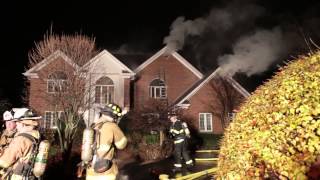 preview picture of video 'ShapPhoto Prospect Heights house fire 11-21-13'