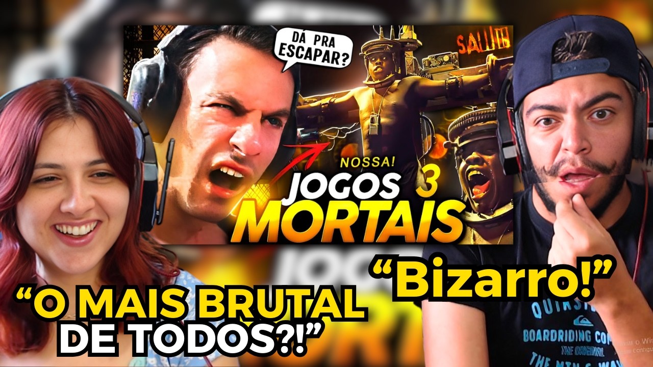 SUPER XANDÃO ASSISTINDO JOGOS MORTAIS 3 | JIGSAW QUER AJUDA? | REACT
