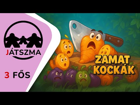 Játék hármasban: ZAMATKOCKÁK - d3meeples