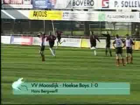 Maasdijk 1 - Hoekse Boys 1 1-0 Bergwerff