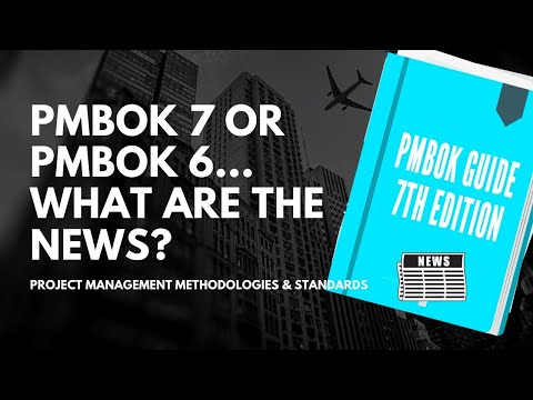 PMBOK 7 vs. PMBOK 6? What´New about the PMBOK Guide? #PMI