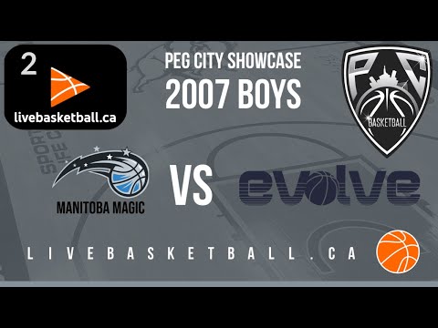 2022 Peg City Showcase- 2007 Manitoba Magic boys vs. 2007 Evolve boys