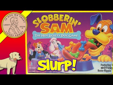 Slobberin' Sam The Hot Lickety Dog Game - Tasty Dog Treats! 